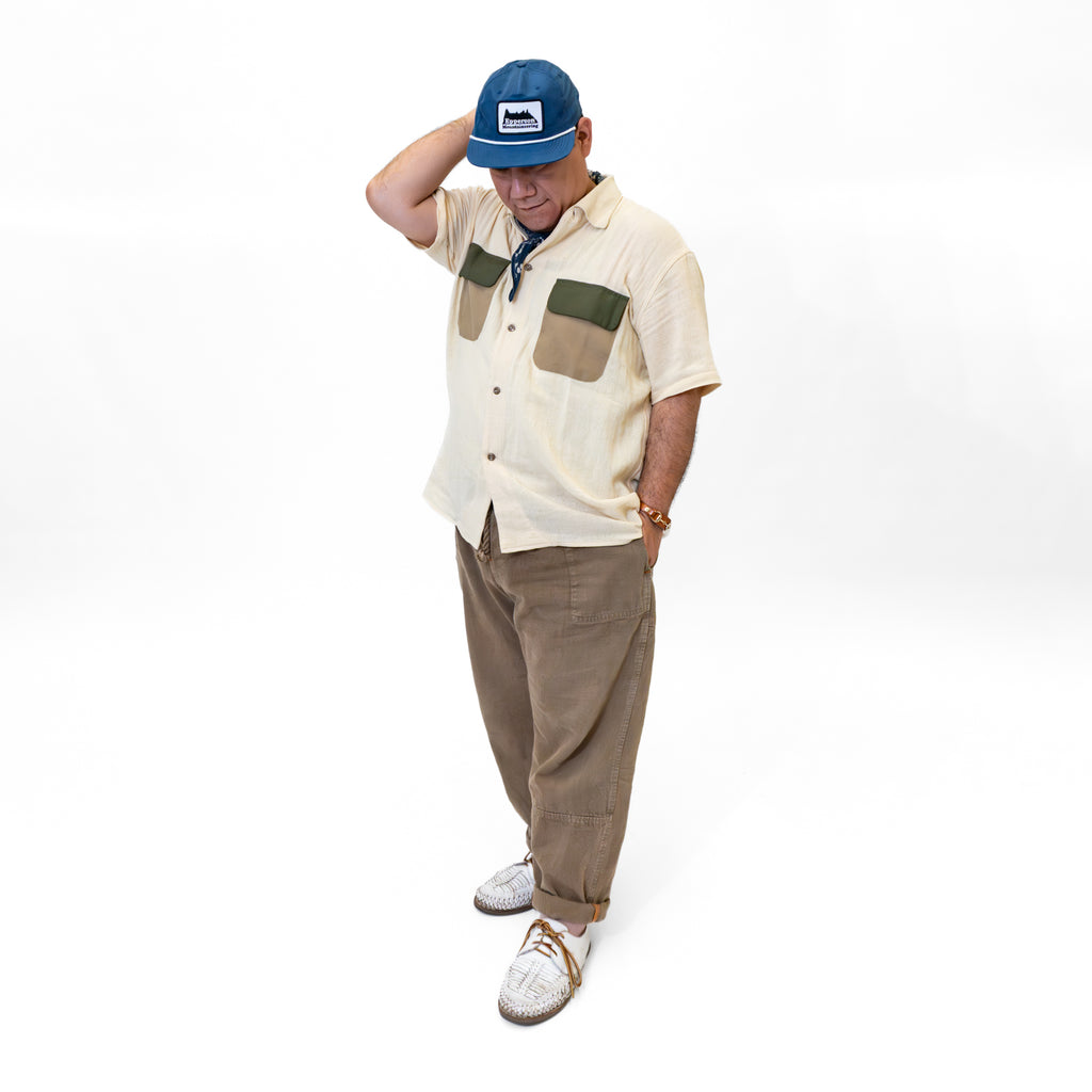Snapback Hat with EM Patch