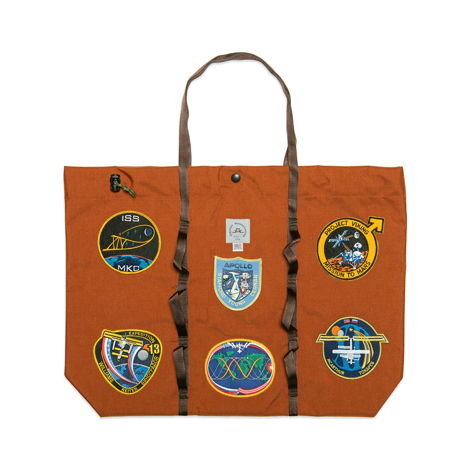 Large Climb Tote with Patches – Epperson Mountaineering