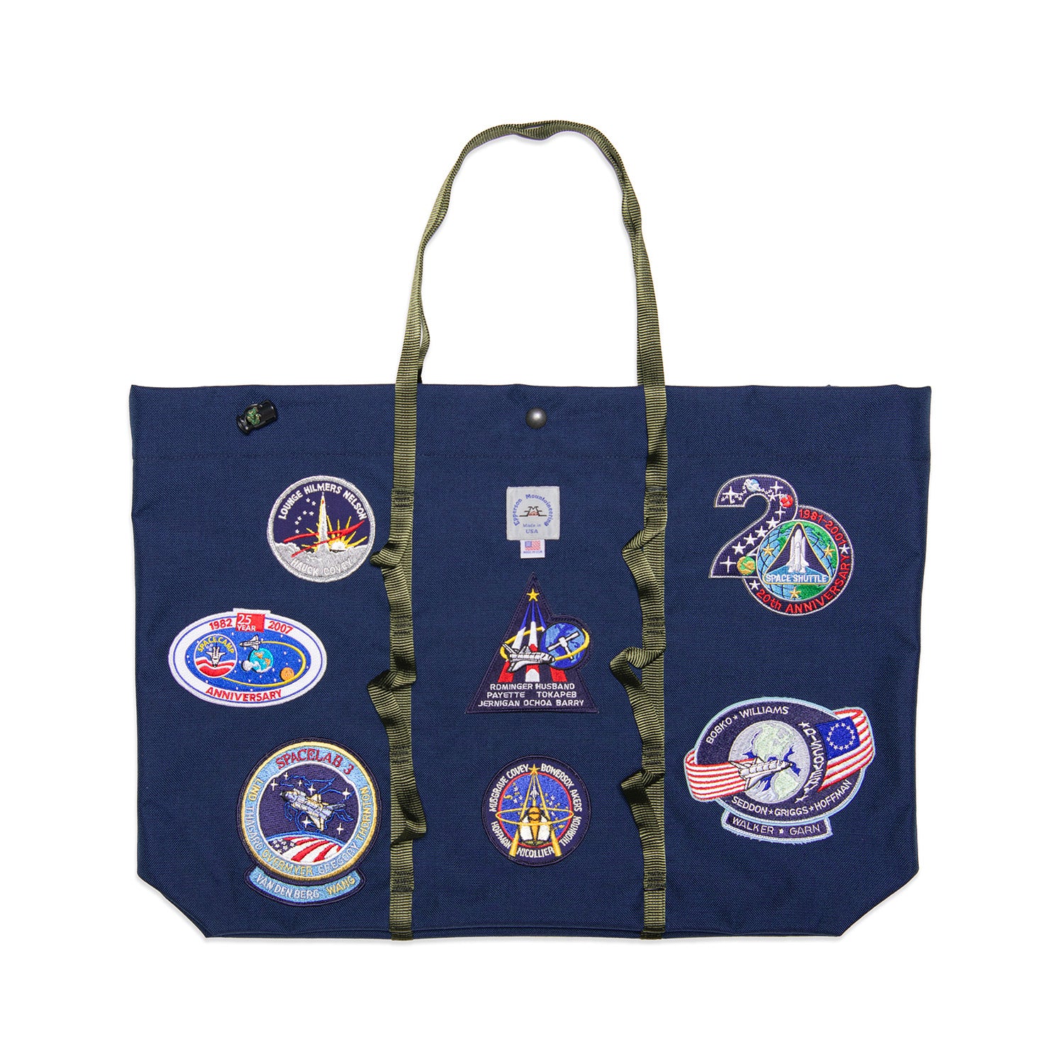 Large Climb Tote with Patches – Epperson Mountaineering