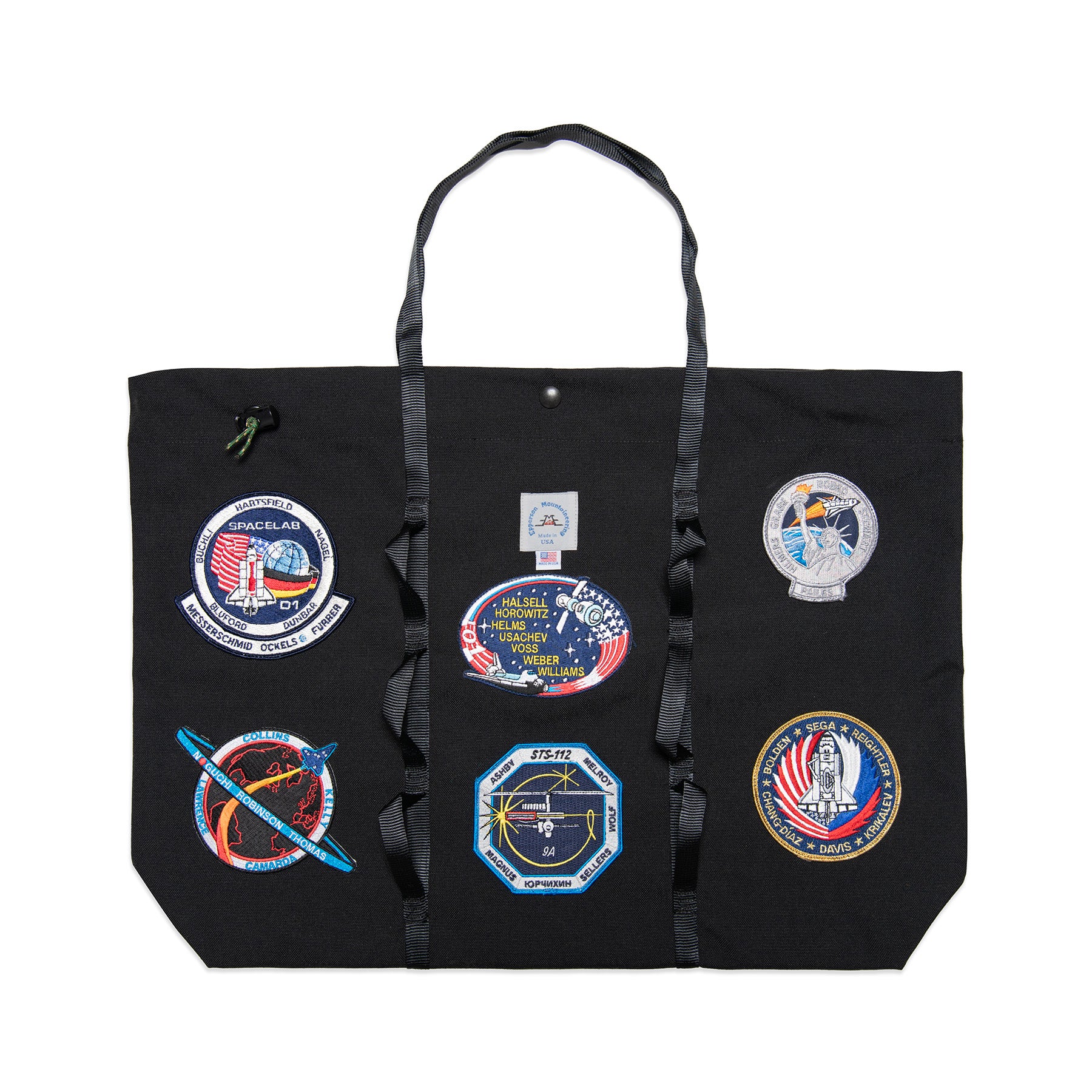 Large Climb Tote with Patches