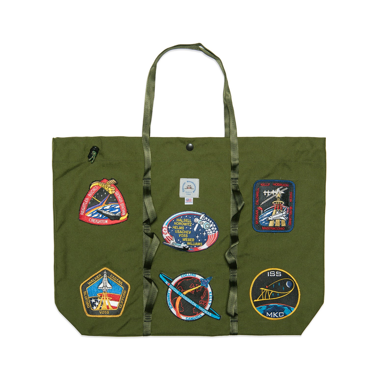 Large Climb Tote with Patches